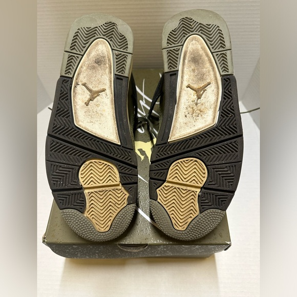 Size 8- Jordan 4 SE Retro Low Craft - Olive OG BOX Good Condition - Picture 7 of 11
